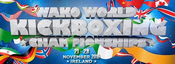  WAKO Junior World Championship '16 Logo