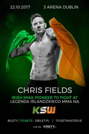 Irish MMA pioneer Chris Fields added to KSW Dublin