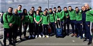 Team Ireland arrived in Germany